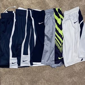 Selling FIVE nike basketball shorts